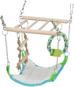 Trixie Suspension Bridge Toy for Hamsters, 17 x 22 x 15 cm Size