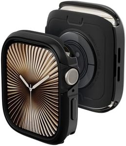 MAGEASY Aircraft-Grade Aluminum Rugged Case for 42mm Apple Watch Series 10 | 2 in 1 Metal Hard Shell with Shockproof Inner Bumper for Maxed Protection, Odyssey - Midnight Black