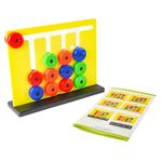 Lefan Montessori Slide Puzzles - Brain Game For Kids - 3 4 5 Year Baby Activity Toys - Early Development And Learning Kids Toys - Hand Eye Coordination Toys,Multicolor