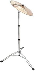 Boom Cymbal Stand Double Braced Adjustable Height 27.5"-52.7", Heavy Duty Double Braced Legs, Medium Weight Boom Stand with Gearless Cymbal Tilter (US Spot)