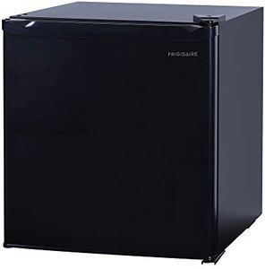 Frigidaire EFR115 Mini Refrigerator - Energy Saving - CFC Free - Slide Out Shelves - Ideal for for Dorm, Office, RV, Garage, Apartment - 1.6 Cubic Feet, Black