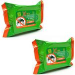 Xpel Mosquito & Insect Repellent Wipes 25 (Pack of 2) Total 50 wipes