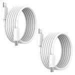 Esbeecables [Apple Mfi Certified] Usb C To Lightning Cable,2 Pack 6.6Ft Iphone 12 Fast Charger Cable Type C To Lightning Cable,Power Delivery For Iphone 12 Pro 11 Max Xs Xr 8 Plus Ipad Pro-White