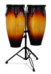 Latin Percussion City Wood Congas 10" & 11" Set - Vintage Sunburst