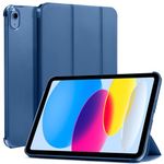 CoBak Case for for iPad A16 11th Generation 11 inch 2025/iPad 10th Generation 10.9 inch 2022, Trifold Stand for iPad 11th/10th Gen, Auto Wake/Sleep, Blue