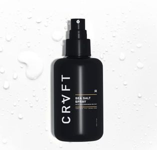 CRVFT Sea Salt Spray 6oz | Light Hold/Natural Finish | Add Volume & Texture | Ideal for All Hair Types & Lengths | Men's Texturizing Surf Spray | Made in the USA | Paraben & Sulfate Free [Scented]