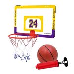 Sobebear Basketball Hoop Toy Set Include Pump, Ball, Wall Mount Acrylic Board, Adjustable, Easy Installation Indoor Outdoor Basketball Training Kit Suitable for Boys & Girls 3+ Ages