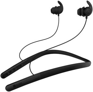 Hmusic HS88 Sleep Earbuds,Neckband Sleep Headphones Bluetooth 5.4,-30dB Noise Reduce Soft Flat Thin Silicone Earplugs for Side Sleeper,12H Playback, In Ear Earphones for Air Travel,Audio Book,Meditate