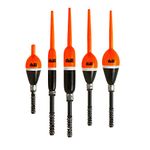 Thill Floats Premium Weighted Float with Buoyant Balsa Wood Body, Fishing Gear and Accessories, Pack of 2, 5-Pack Assorted, Spring Float