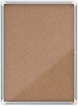 Nobo Cork Lockable Notice Board 9 x A4, Premium Plus, Brown, 1902564