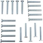 DCT Tee Bolt Set – 20 Pack 2-1/2in T Bolts for Woodworking, T Track Bolts Jig Bolts, 5/16in 18 Thread T Bolt