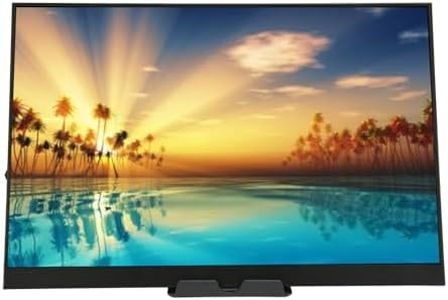 16 Inch Portable Monitor for Laptop, 2.5K HD External Second Display with Wheel Button for PS3 5 for Xbox for Cell Phone, Computer Monitor with HD Multimedia Interface for Daily