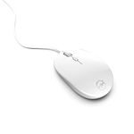 Mobility Lab ML301884 1600 DPI Wired Optical Mouse for Mac and PC - White