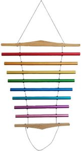 Yantra Cosmic Sound 8 Color Coded Chakra Healing Swing Chimes Bells Pipes Meditation Sound Healing with Mallet