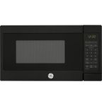 GE Countertop Microwave Oven | 0.7 Cubic Feet Capacity, 700 Watts | Kitchen Essentials for The Countertop or Dorm Room | Black