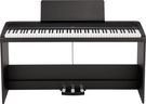 Korg - B2+SP Digitalpiano mit 88 Gewichteten Tasten und Ständer und Pedalen - Schwarz