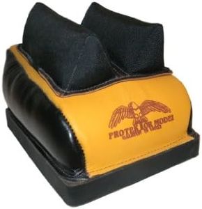 Protektor Model Dr. Bag with Mid. Cordura Ear T.S. Between Ears Rear Benchrest Bag, 1/2-Inch