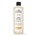 J.R. Watkins Detox Creamy Moisturizing Body Wash with Detoxifying Natural Extracts, Natural Turmeric & Citron, 12 oz