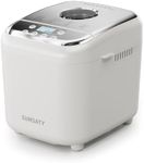 SUMSATY Bread Maker, 2.2LB 16-in-1 Bread Machine, Automatic Bread Maker Machine with Nonstick Ceramic Pan & 15H Timer & 1H Keep Warm for Beginner, Breadmaker with Gluten-Free, French, Yogurt, Recipe
