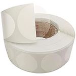 MESS Clear Round Labels (500/Roll, 