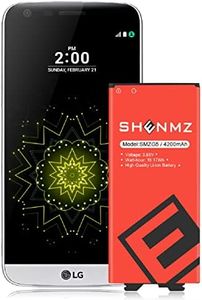 Shenmz for LG G5 Battery, [New Upgraded] 4200mAh High Capacity Li-Polymer BL-42D1F Battery Replacement for LG G5 VS987 Verizon,H820 at&T, LS992 Sprint,H830 T-Mobile, US992,H845 Dual H850 H858