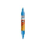 MOLOTOW ONE4ALL Acrylic Twin Pump Marker, 1.5mm and 4mm Nibs, Dare Orange, 1 Each (227.403)