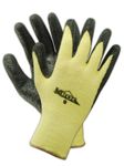 MAGID K-ROC KEV4316 Kevlar Knit Glove, Nitrile Palm Coating, Knit Wrist Cuff, 8.5" Length, Size 8 (12 Pair)