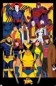 Trends International Marvel X-Men '97 - Characters Wall Poster, 22.37" x 34.00", Unframed Version