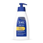 E45 Rich Cream with Vitamin C +E for Dry to Very Dry Skin 400ml. Intense Moisturisation with Evening Primrose Oil – Body Face Hand Cream for Long-Lasting Moisturisation and Soft Skin