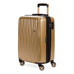 SwissGear 7272 Energie Hardside Expandable Luggage with Spinner Wheels, Gold, Carry-On 19-Inch, 7272 Energie Hardside Expandable Luggage With Spinner Wheels