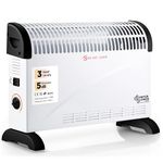 DONYER POWER Convector Radiator Heater 2000W Room Heating with Adjustable Thermostat