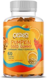 Pumpkin Seed Oil Gummies 4,000 mg for Hair Growth, Urinary Tract Support, Bladder Control Supplement, Younger Looking Skin & Face, Rich in Omega 3, Omega 6 & Essential Fatty Acids– Sugar-Free!