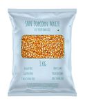 SNN Popcorn Maize 1kg | Imported Raw Maize | Popcorn Kernels 1kg | Ready to Cook | High Expansion | Homemade Healthy Snack | Butterfly Popcorn Kernels