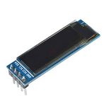 Robocraze 0.91 inch Blue OLED Display Module with I2C/IIC Serial Interface for boards compatible with Arduino