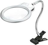 2.5X 5X Magnifier 2 Led Light Magni