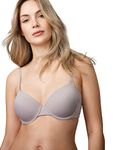 Wonderbra Womens Side & Back Smoothing Underwire Bra, Warmsteel, 38D US