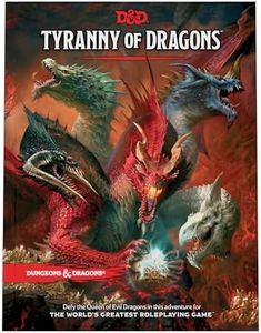 Dungeons & Dragons Tyranny of Dragons (D&D Adventure Book Combines Hoard of The Dragon Queen + The Rise of Tiamat)