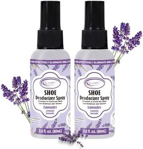 Air Jungles Shoe Deodorizer Spray, Lavender Scent, Shoe Odor Smell Eliminator for Sneaker, Boot and Locker, Gym Bag Deodorizer, Freshener for Stinky Shoes