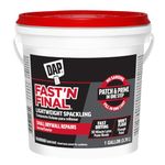 DAP 12143 Fast'N Final, 1gal, white Lightweight Spackling, 1 gal