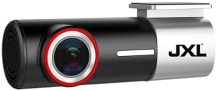 JXL Car Dash Camera U700 Full HD 1440p with 6 Layer Lens 170 Degree Wide Angle 360 Degree Rotation WiFi/App Support Upto 128 GB with Upgraded NTK96675 Chipset and G Sensor