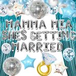 JeVenis Mamma Mia Shes Getting Married Bachelorette Decoration Last Disco Party Supplies Mamma Mia Bachelorette Decoration 70s Bachelorette Decoration