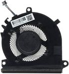 Replacement Laptop CPU Cooling Fan for Compatible HP Pavilion Gaming 15-EC 15-EC0013DX L77560-001 Cooler (Black)