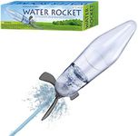 Water Bottle Stomp Model Rocket Launcher Outdoor Toys Baking Soda DIY Science Experiment Kit Space Opters STEM Gift Age 6 7 8 9 10 11 12 Years Old Kids Teenagers Boy & Girl Science Lovers