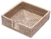 Caspari Rattan Luncheon Napkin Hold