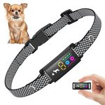 LOSLAI Anti Bark Collar for Dogs, No Shock Bark Collar with Beep & Vibration Only, 1-5 Sensitivities, Rechargeable Dog Barking Collar, IP67 Waterproof - Bark Collars for Small Medium Large Dog