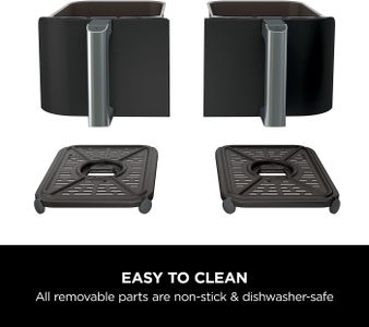 Ninja Foodi Dual Zone Air Fryer – 2-Basket Digital Cooker