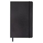 Cambridge Notebook, Black Journal, 192 Plain Pages, 130X210mm