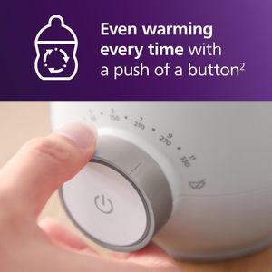 Philips Avent Fast Bottle Warmer – Smart Temperature Control, Even Heating