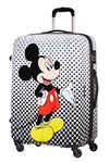 American Tourister Disney Legends - Spinner L, Kids luggage, 75 cm, 88 L, Multicolour (Mickey Mouse Polka Dot)