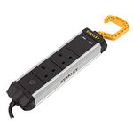 Stanley 5M 2-Gang, 2USB, Hook